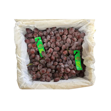 JTX Swan Brand Seedless Red Grapes (Total Weight Including Basket 4.5kg)
