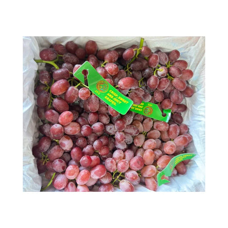 JTX Swan Seedless Red Grapes (Total Weight Including Basket 4.5kg)