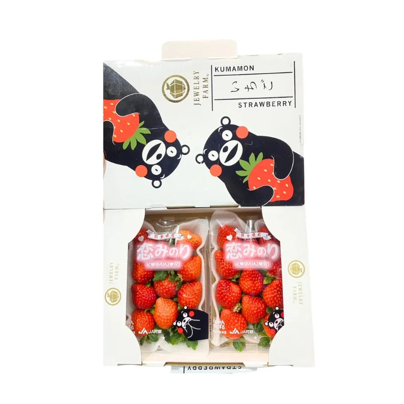 สตรอว์เบอร์รี่ญี่ปุ่นโคอิมิโนริ 250 กรัม 2แพ็ค/ถาด