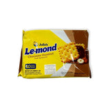 ขนมปังกรอบสอดไส้ครีมช็อกโกแลตและเฮเซลนัท (ตราจูลี่ส์) 18 กรัม x 10 ซอง/แพ็ค