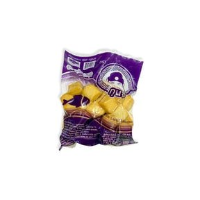 Khun Sue cube fish tofu, bite-sized fish tofu cubes, 500g pack isolated on white background