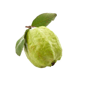 Kim Ju guava on a white background