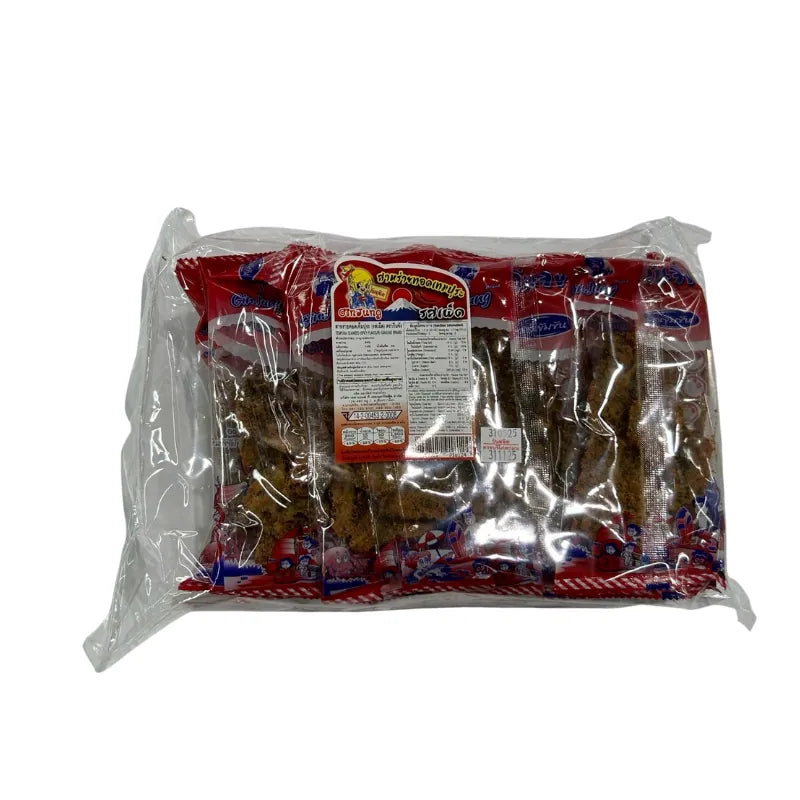 Ginjung Spicy Tempura Seaweed Snack (10 Packs)