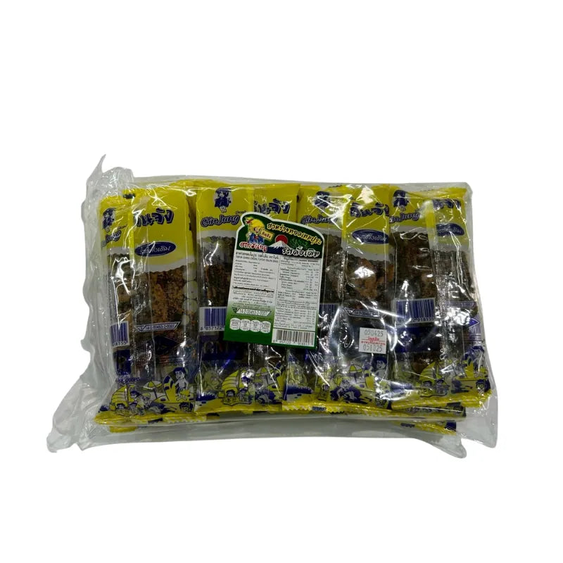 Ginjung Tempura Seaweed Snack (Original Flavor) 10 Packs