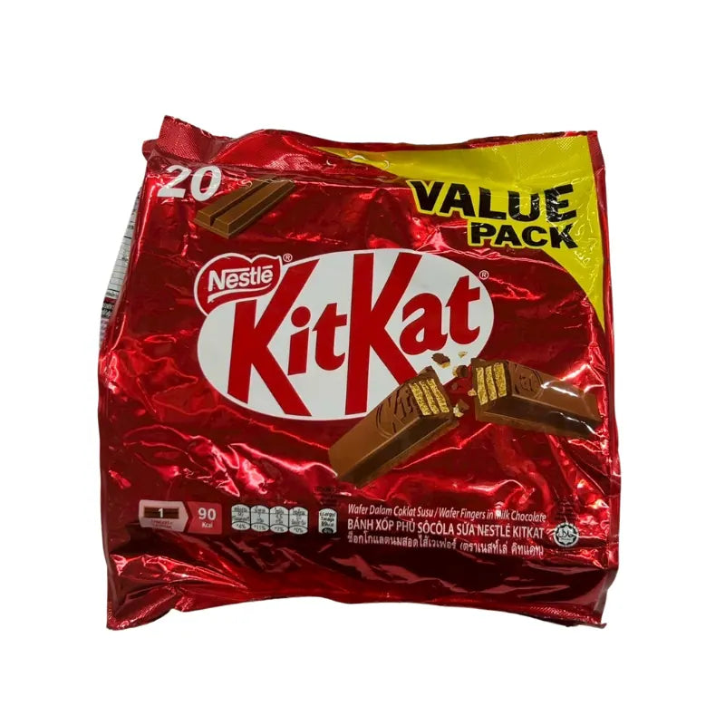 ช็อกโกแลตคิทแคท (Kitkat Chocolate) 17 กรัม x 20 ซอง/แพ็ค