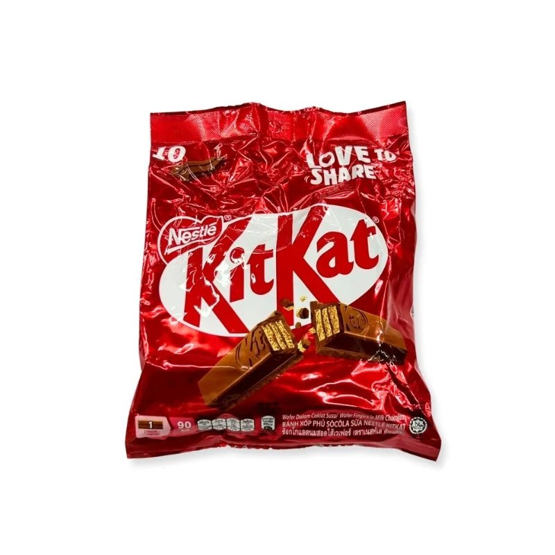 KitKat Milk Chocolate with Wafer (17g x 10 Packs) | Classic Chocolate ...