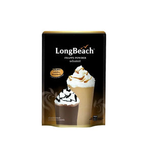 Longbeach frappe powder on a white background