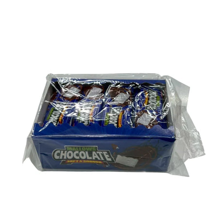 Mallows มาร์ชเมลโล่เคลือบช็อกโกแลต 10 กรัม x 24 ชิ้น