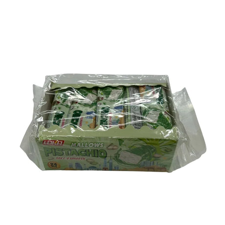 Mallows มาร์ชเมลโล่เคลือบพิตาชิโอ้ 10 กรัม x 24 ชิ้น