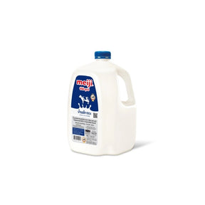 Meiji 100 percent fresh cow’s milk, full cream milk, 5 liter bottle isolated on white background