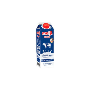 Meiji 100 percent fresh cow’s milk, full cream milk, 946ml bottle isolated on white background