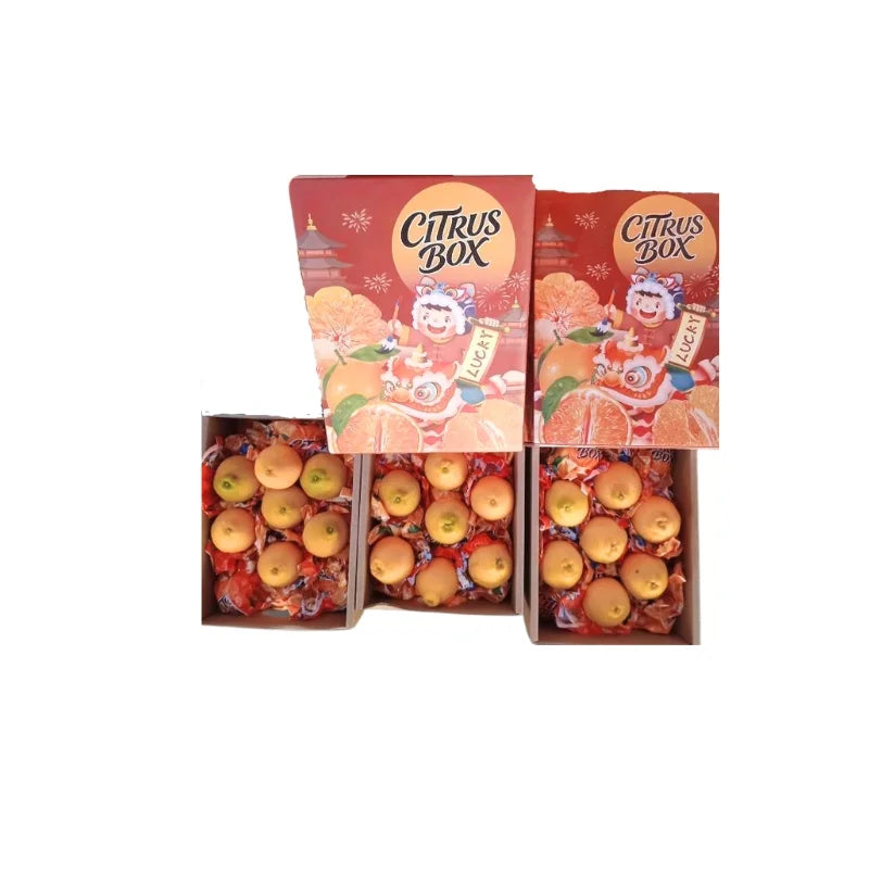 ส้มจุกคละแบรนด์ เบอร์21-24 4-4.5กก./กล่อง 
