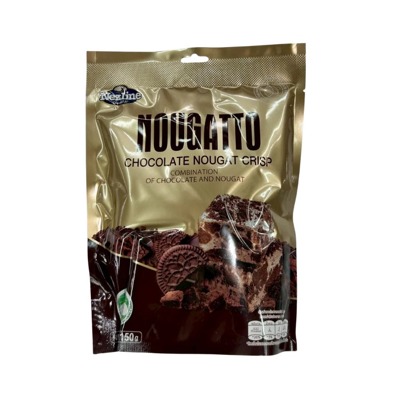 นูกัตโตะ ช็อกโกแลตนูกัตคริชพ (ตราเนสไลน์) 150 กรัม / แพ็ค
