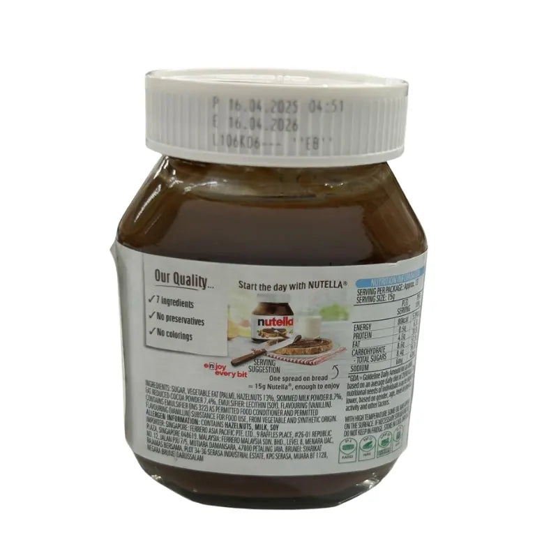 Nutella Hazelnut Spread (200g Jar)