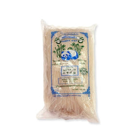 Panda thin rice noodles, dried thin rice noodles, 1000g pack isolated on white background
