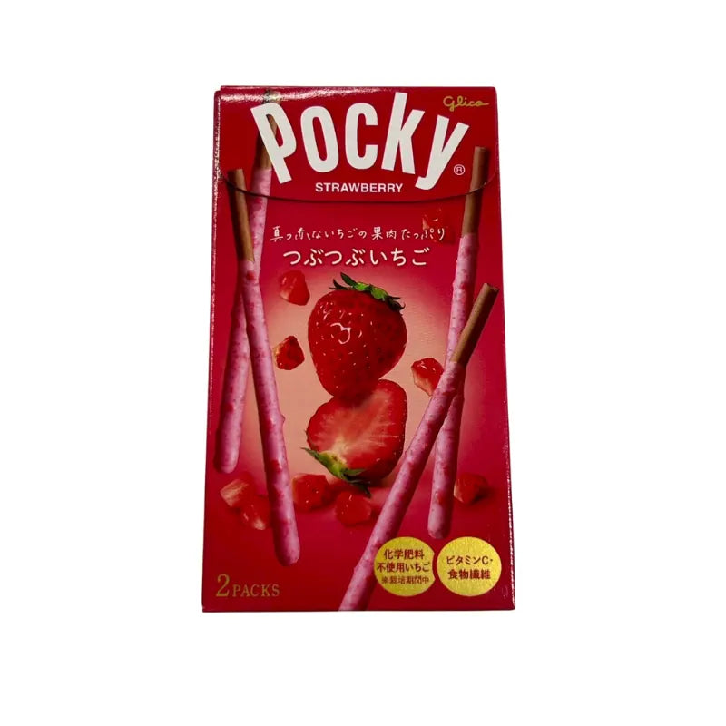 Pocky Japan Strawberry Flavor (2 Packs/Box)