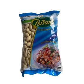 Raitip skinless peanuts pack on a white background