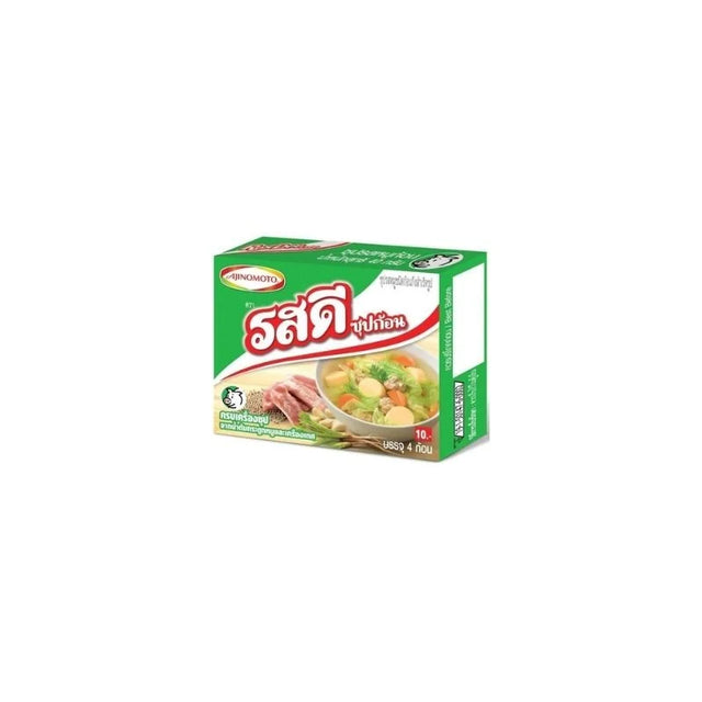 RosDee pork flavor seasoning cubes 40g pack soup seasoning Bangkok FreshLink