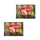 กีวีทองไส้แดง 6 ลูก  2 แพ็ค