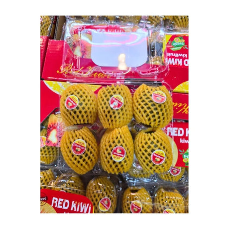 กีวีทองไส้แดง 6 ลูก  2 แพ็ค