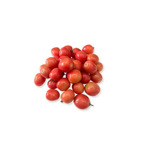 Fresh Seeda tomatoes, ripe red tomatoes, 500g pack isolated on white background