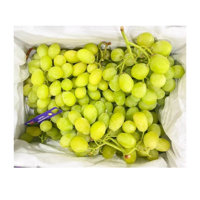 Seedless Green Grapes 3.5–4 kg/box