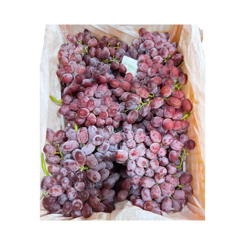 Seedless Red Grapes Orange Basket (Total Weight Including Basket 6kg)