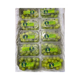 Shine Muscat Grapes Green-Blue Box 10 Packs (7kg Including Box)