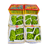 Shine Muscat Grapes Yellow Basket Grade A 3 Bunches
