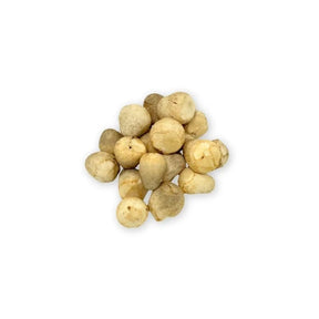 Fresh medium straw mushrooms, tender white mushrooms, 250g pack isolated on white background