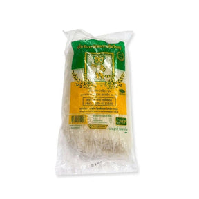 Sue Yai Chanthaburi rice noodles, dried rice noodles, 1000g pack isolated on white background