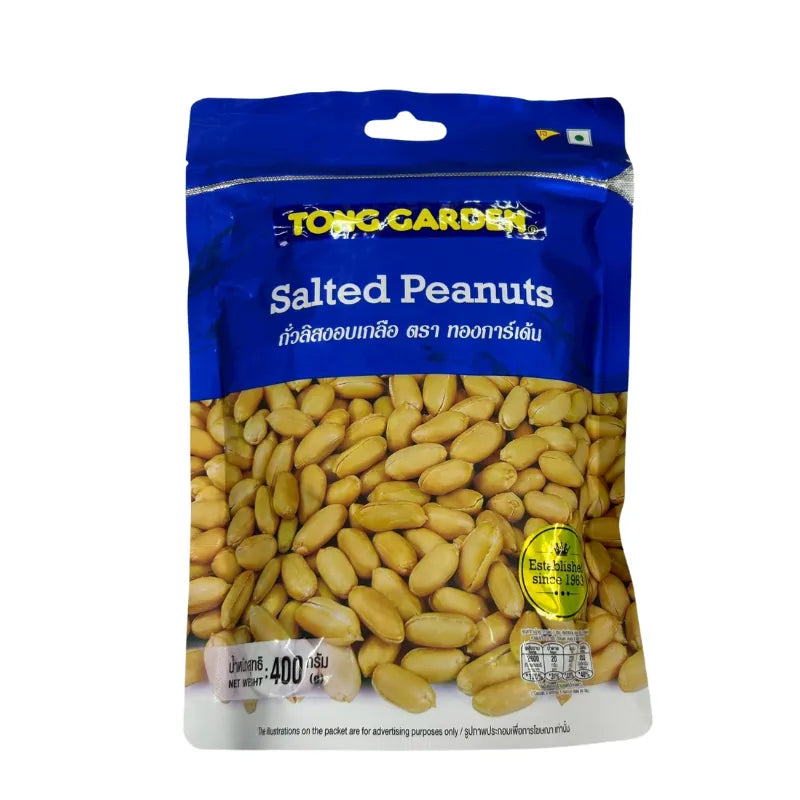 Tong Garden Salted Peanuts (400g Bag)