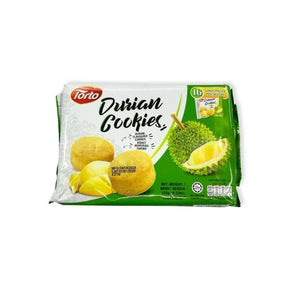 Torto durian cookies multipack on a white background