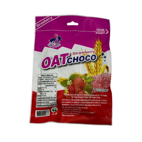 Twin Dolphin Strawberry Flavored Oat Bars (80g Pack)