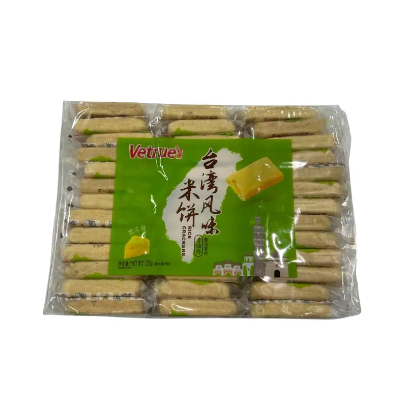 Vetrue Taiwanese Flat Cheese Snack (320g x 39 Pieces/Pack)
