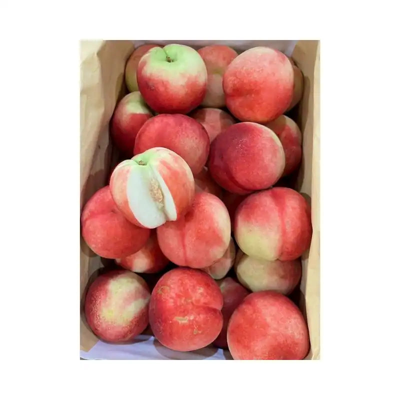 White Flesh Peach Green Wrap