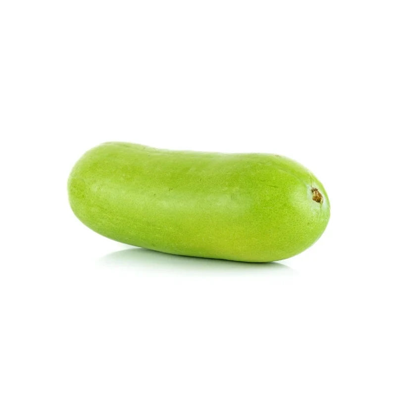 Fresh Winter Melon (Young) 4.5–5kg on white background — premium young melon for soups, curries, and home cooking.