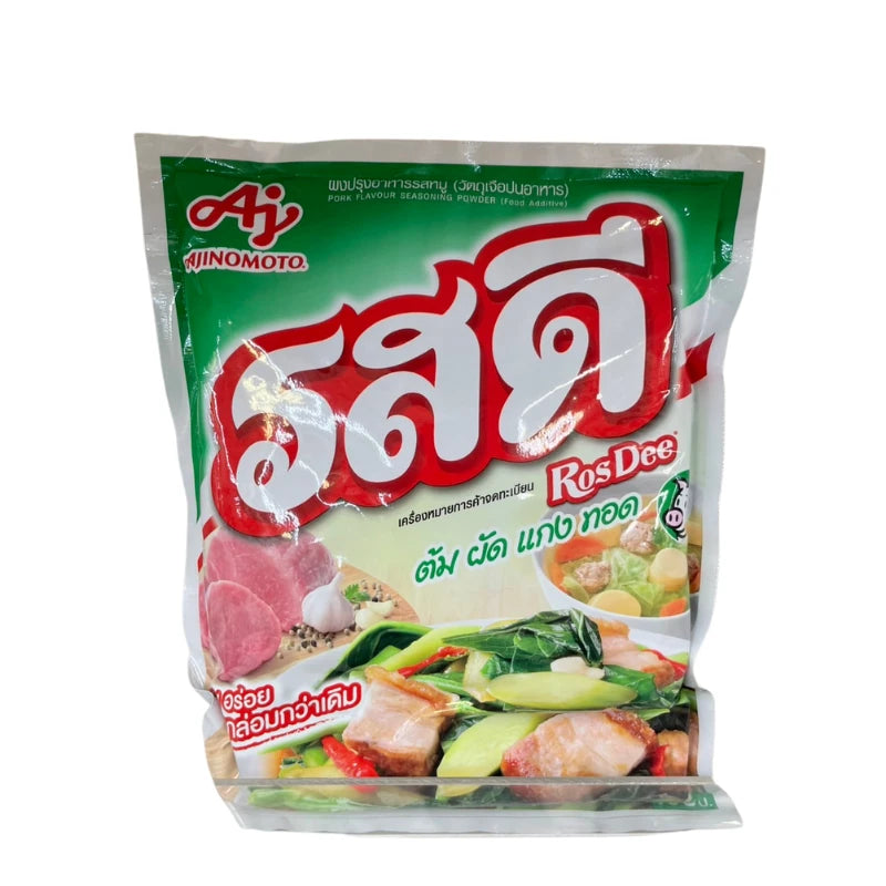 ผงปรุงรส รสหมู ตรารสดี ขนาด 400 กรัม/แพ็ค แพ็คละ